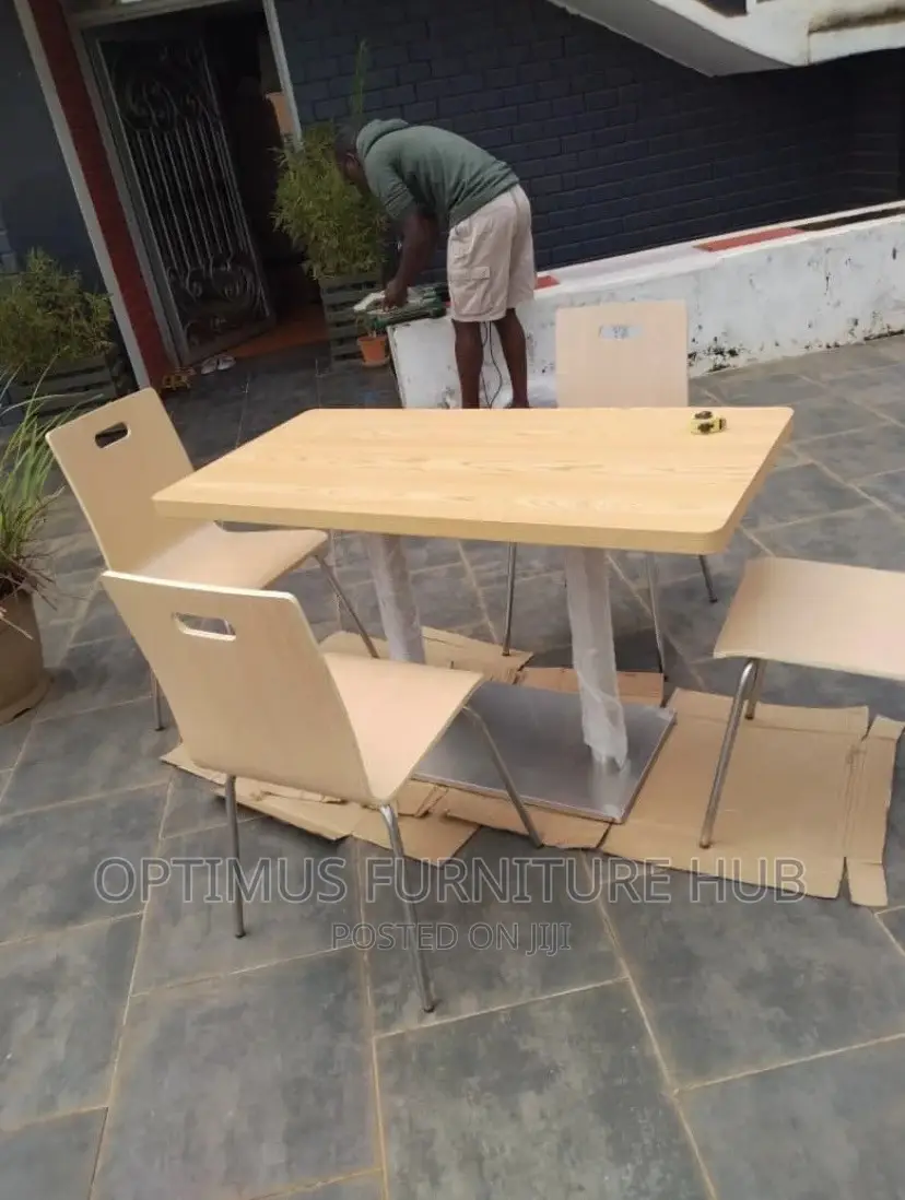 Imported Wooden Set (Table , 4 Chairs)