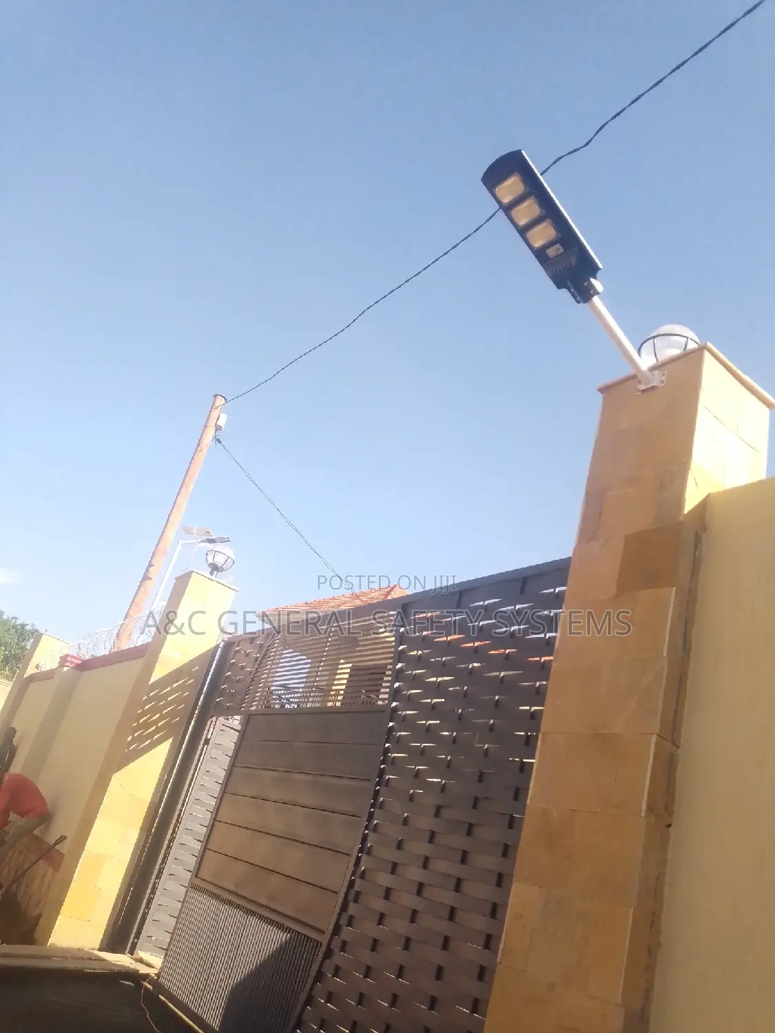 Solar Security Light Automatic On/Off Highgenuineperformance