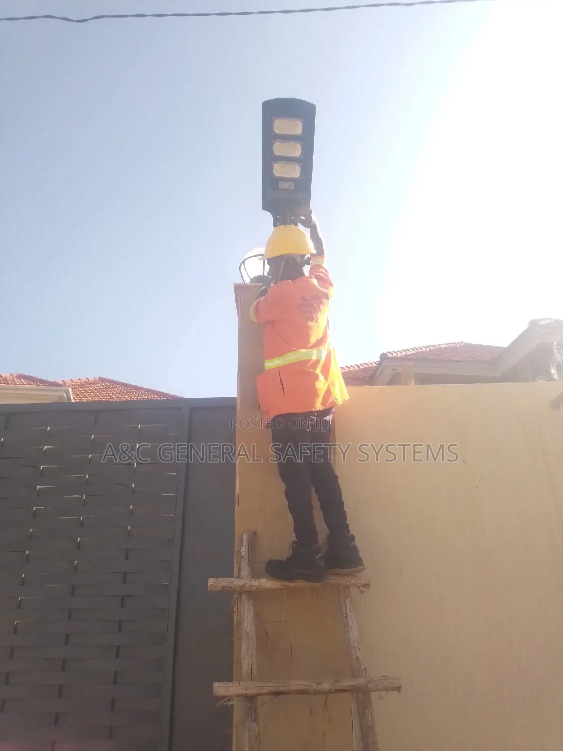 Solar Security Light Automatic On/Off Highgenuineperformance
