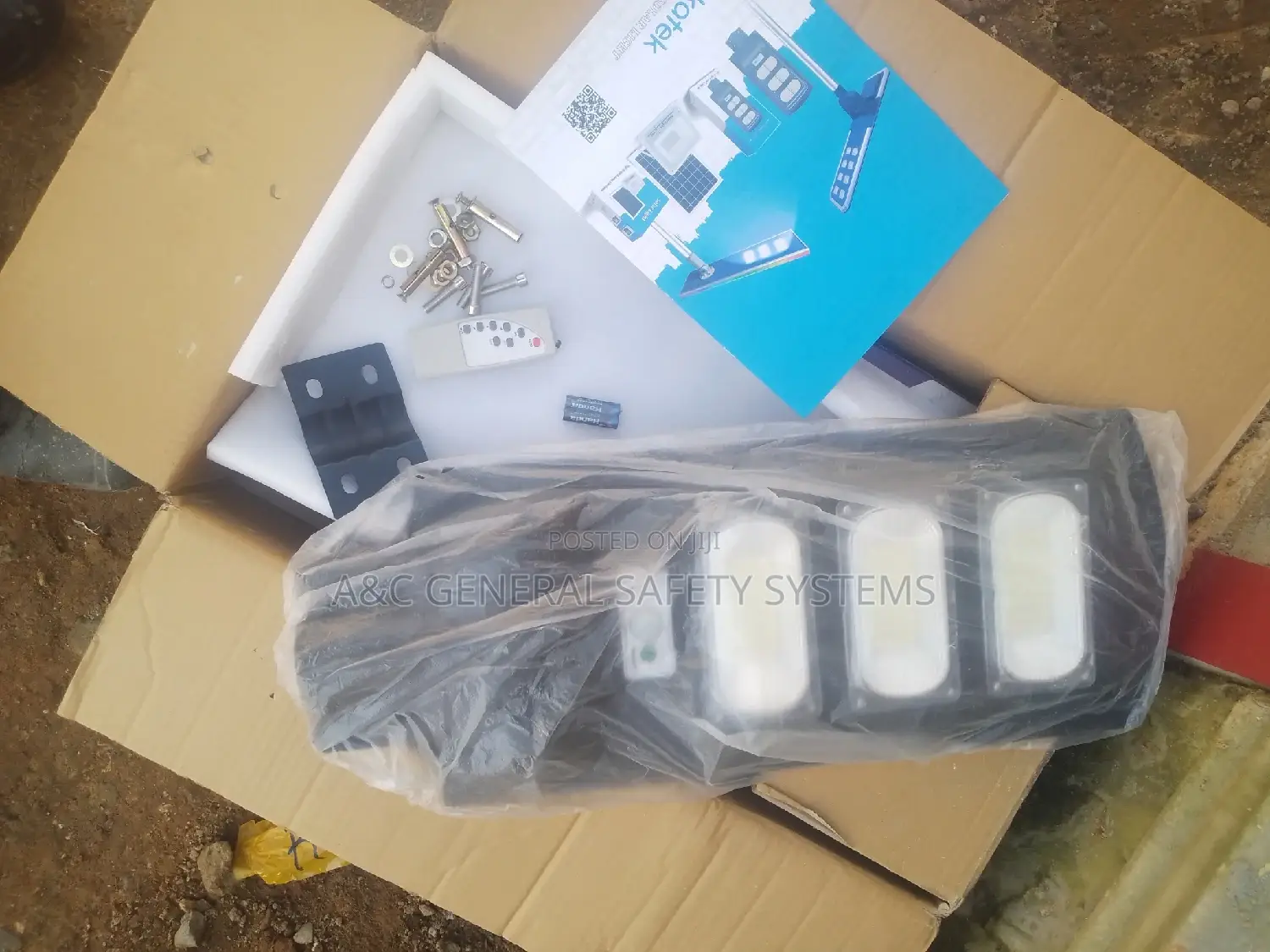 Solar Security Light Automatic On/Off Highgenuineperformance