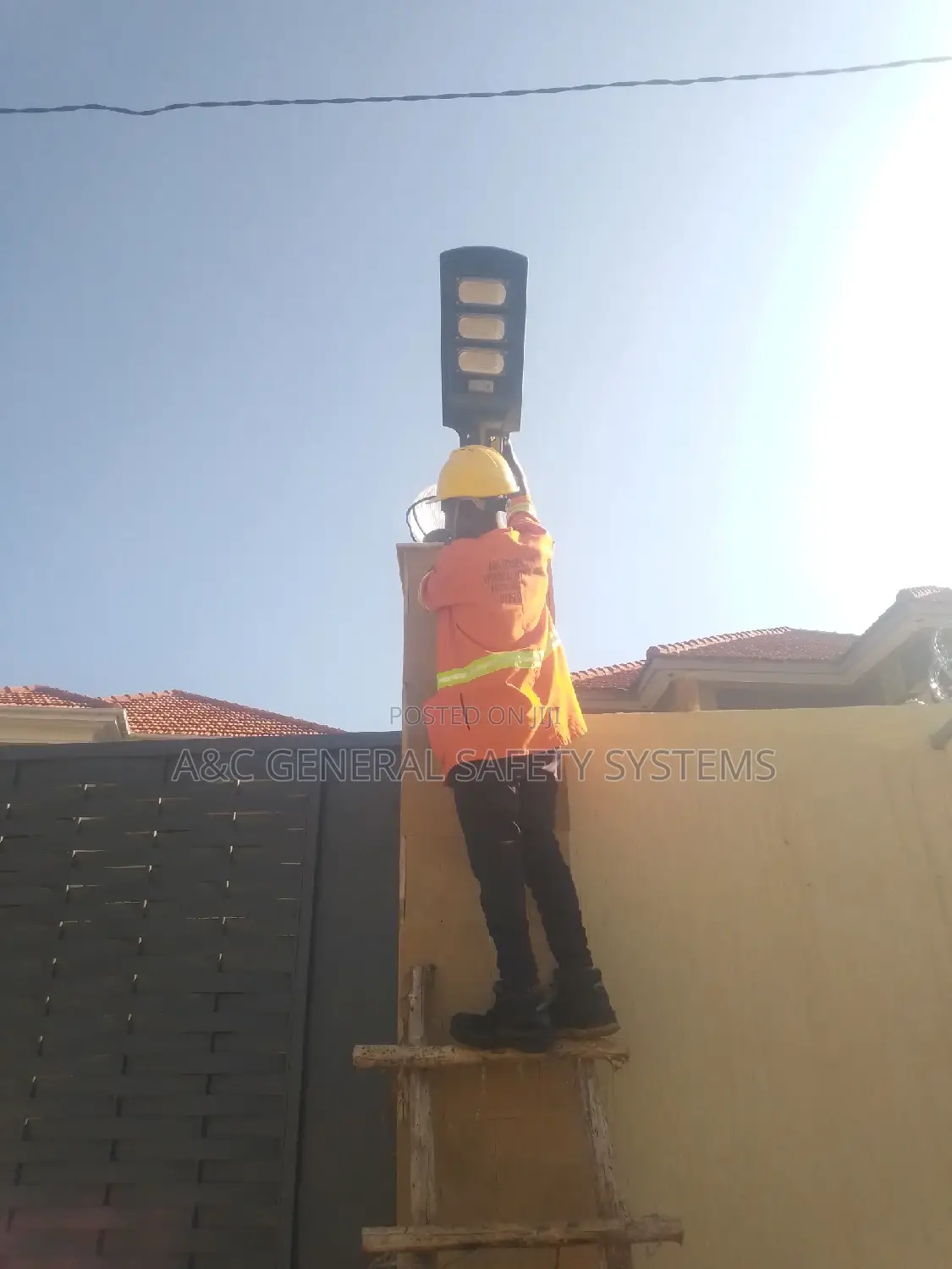 Solar Security Light Automatic On/Off Highgenuineperformance
