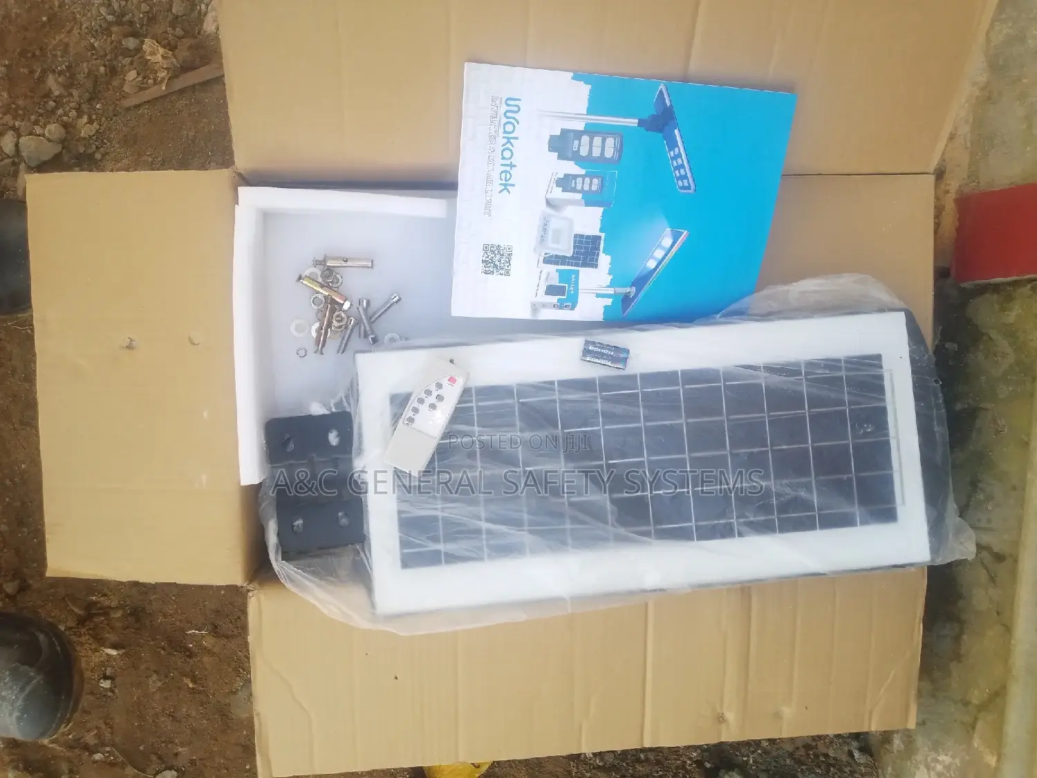 Solar Security Light Automatic On/Off Highgenuineperformance