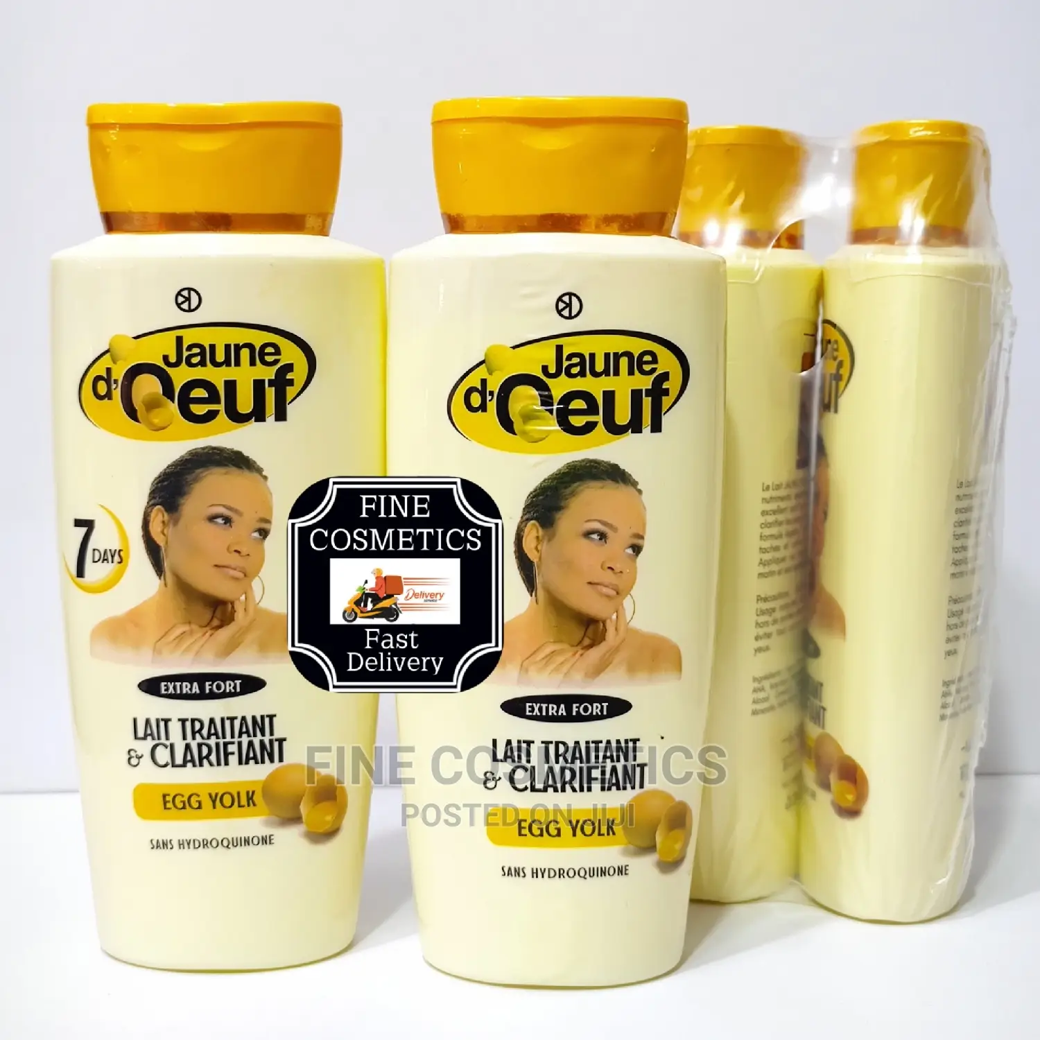 Jaune d'Oeuf Extra Strong 7day Egg Yolk Body Lotion + Serum