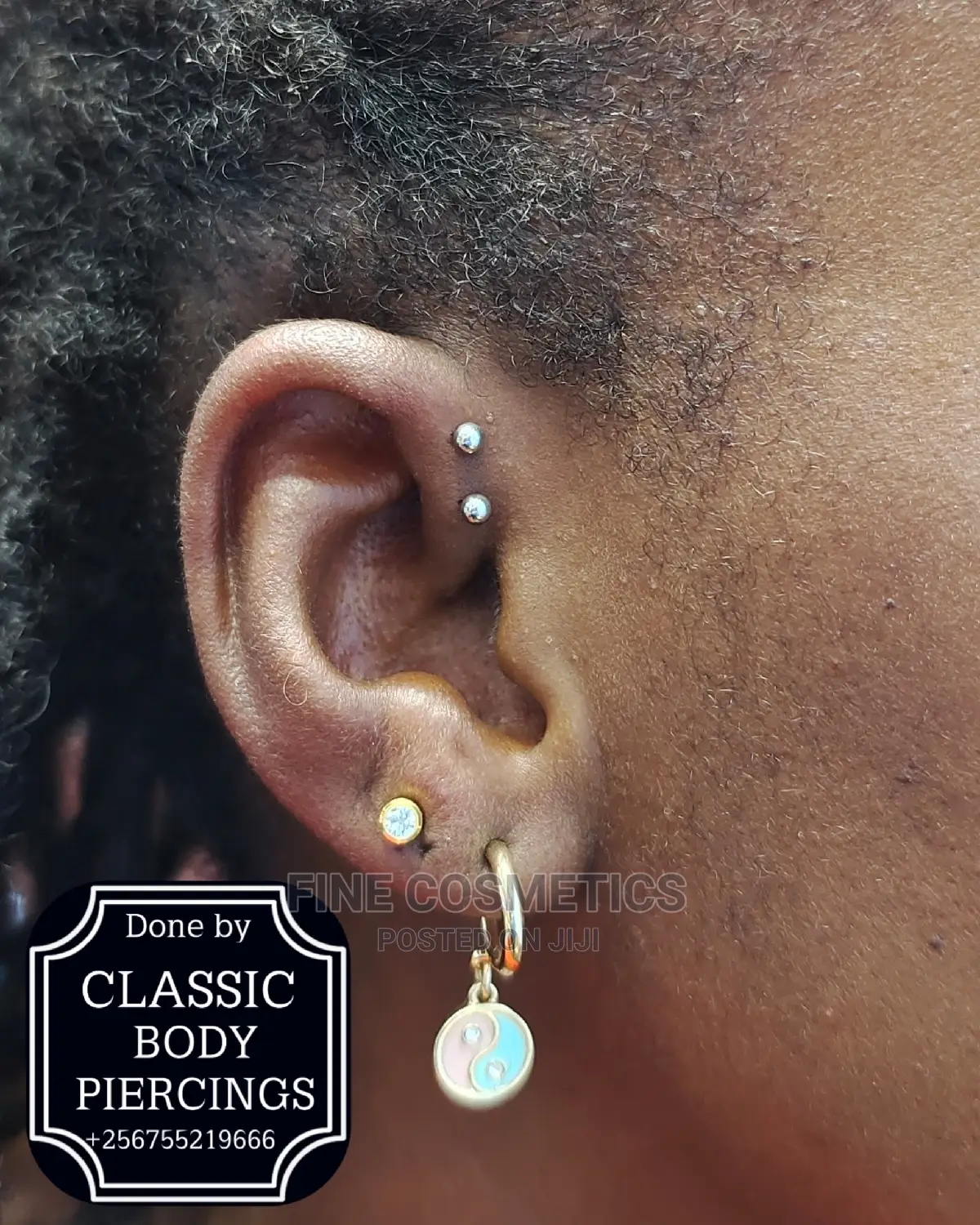 FORWARD HELIX Piercing Uganda, Professional Body Piercings