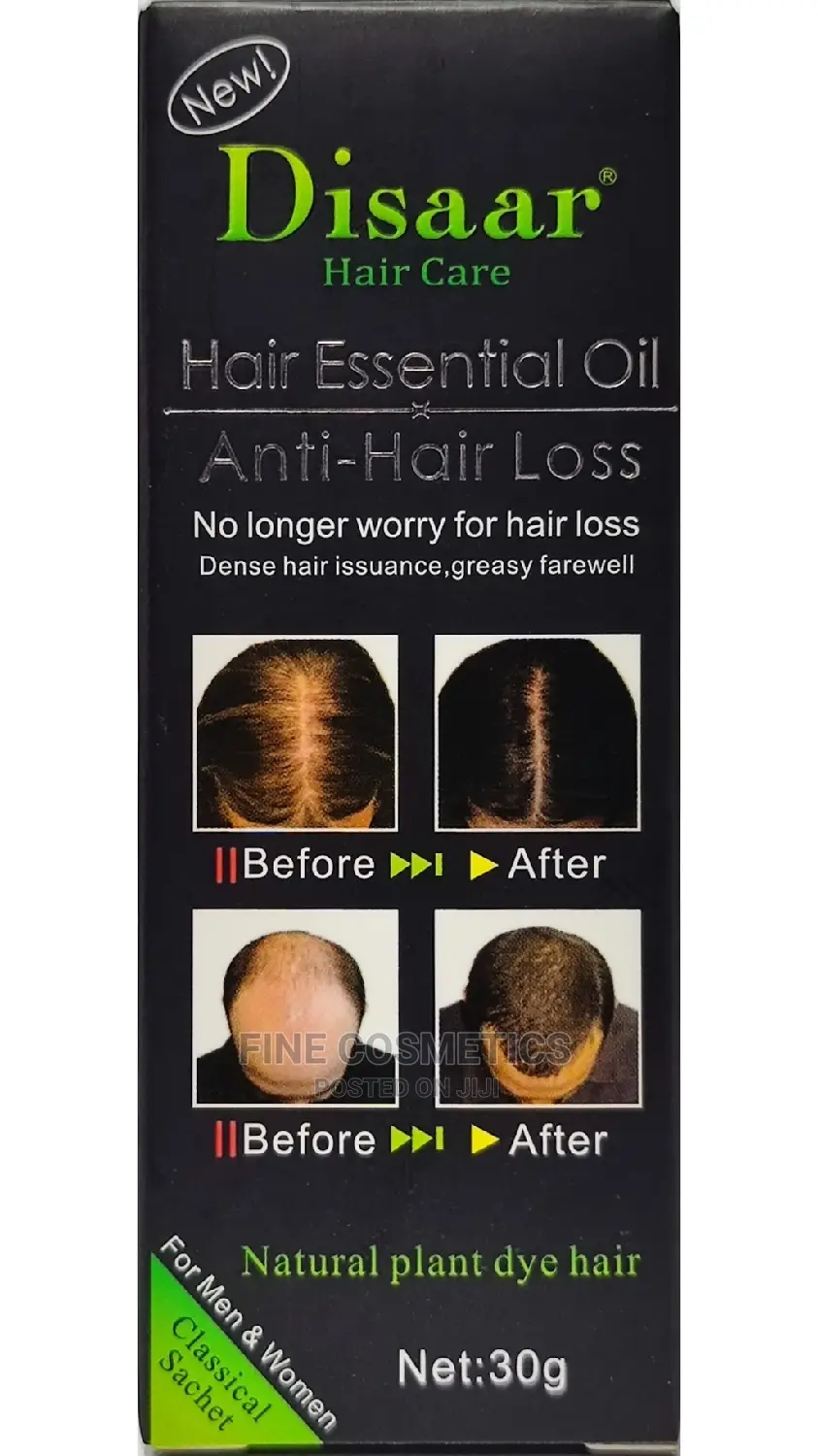 DISAAR Anti-Hair Loss Shampoo and Hair Growth Booster Oil