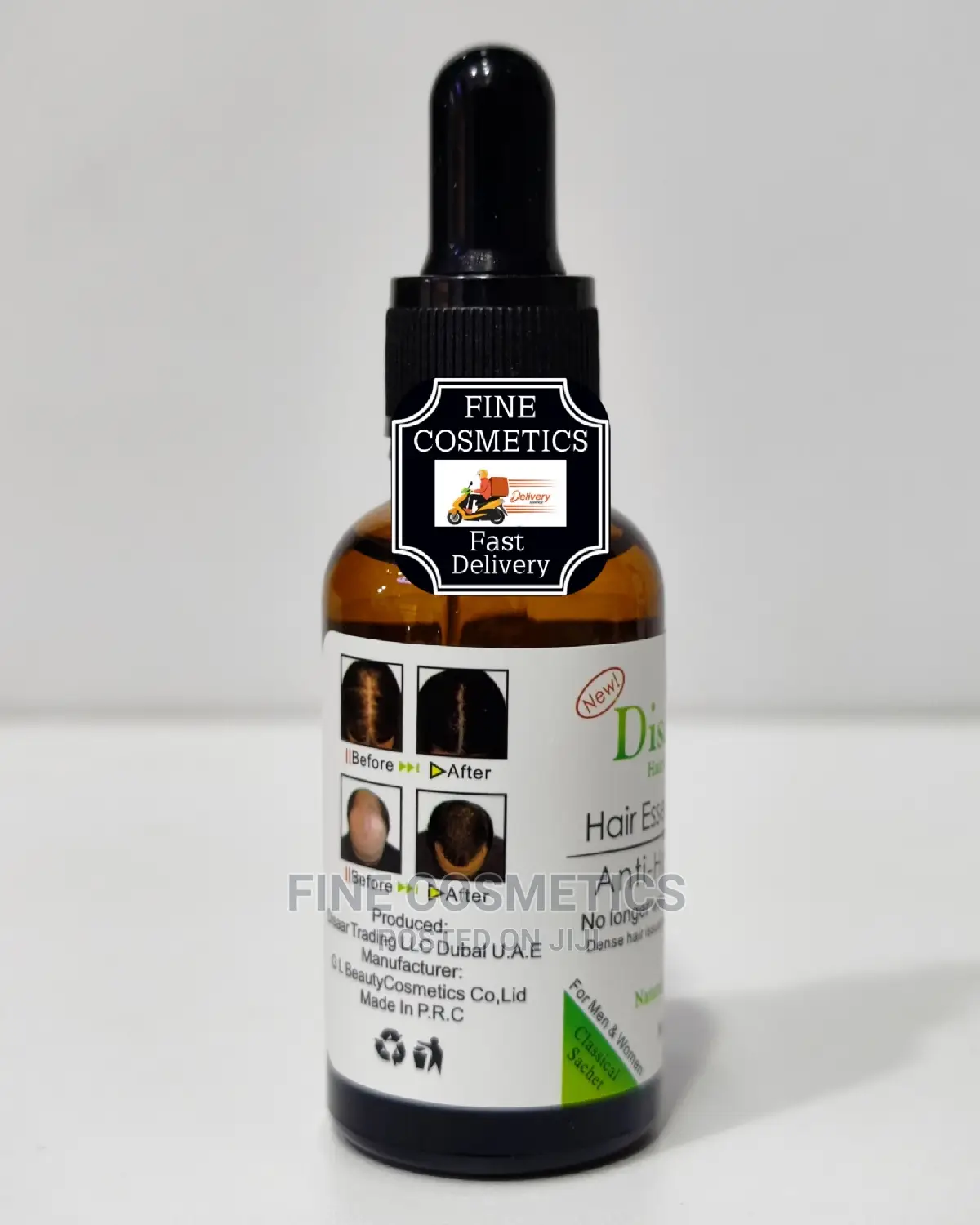 DISAAR Anti-Hair Loss Shampoo and Hair Growth Booster Oil