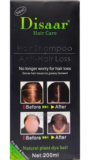 DISAAR Anti-Hair Loss Shampoo and Hair Growth Booster Oil