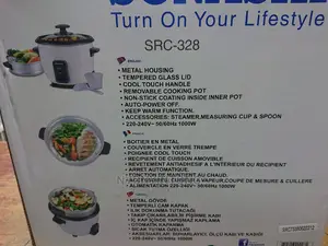 Sonashi 2.8liters Rice Cooker With Steamer
