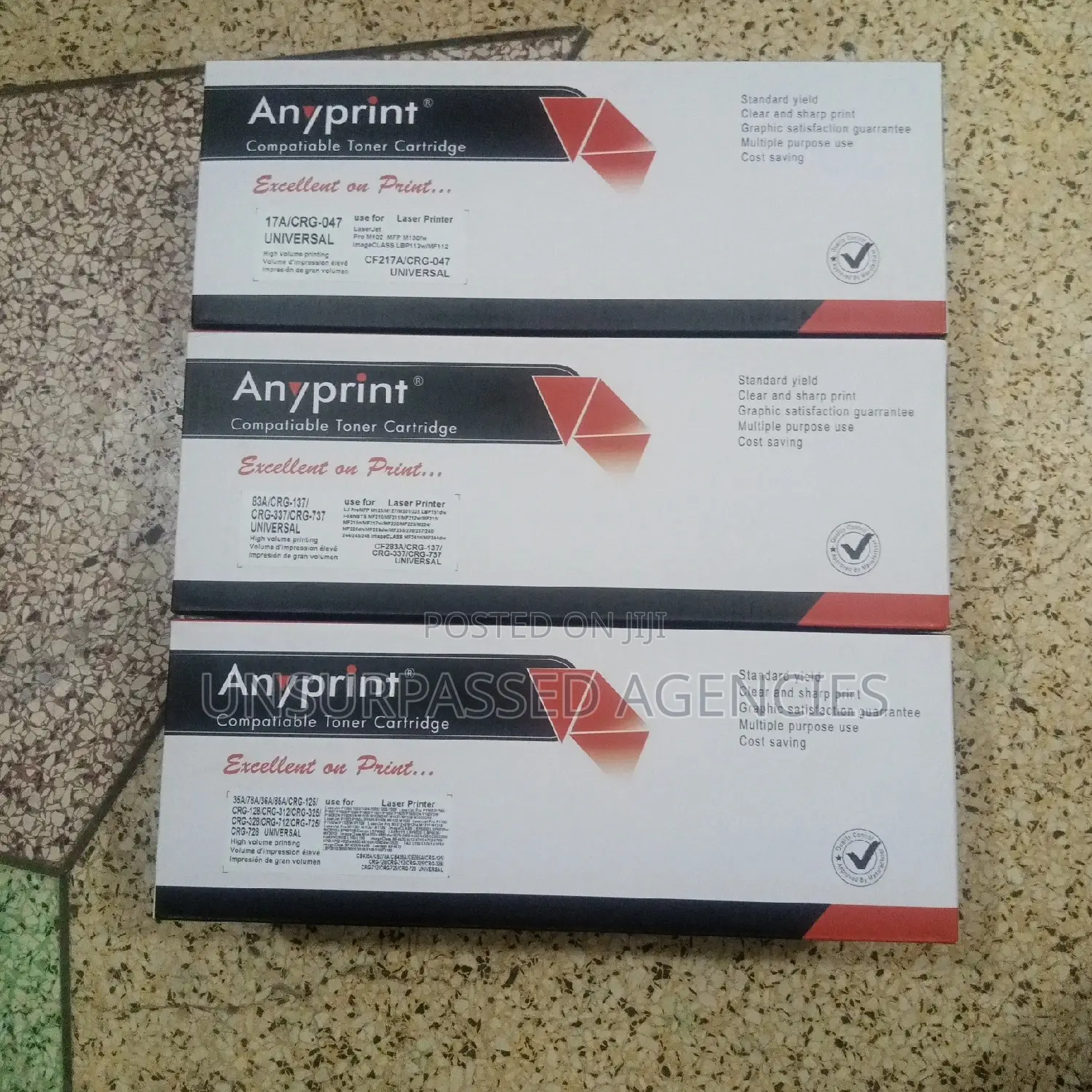 Anyprint Cartridges 17a/85a and 83A