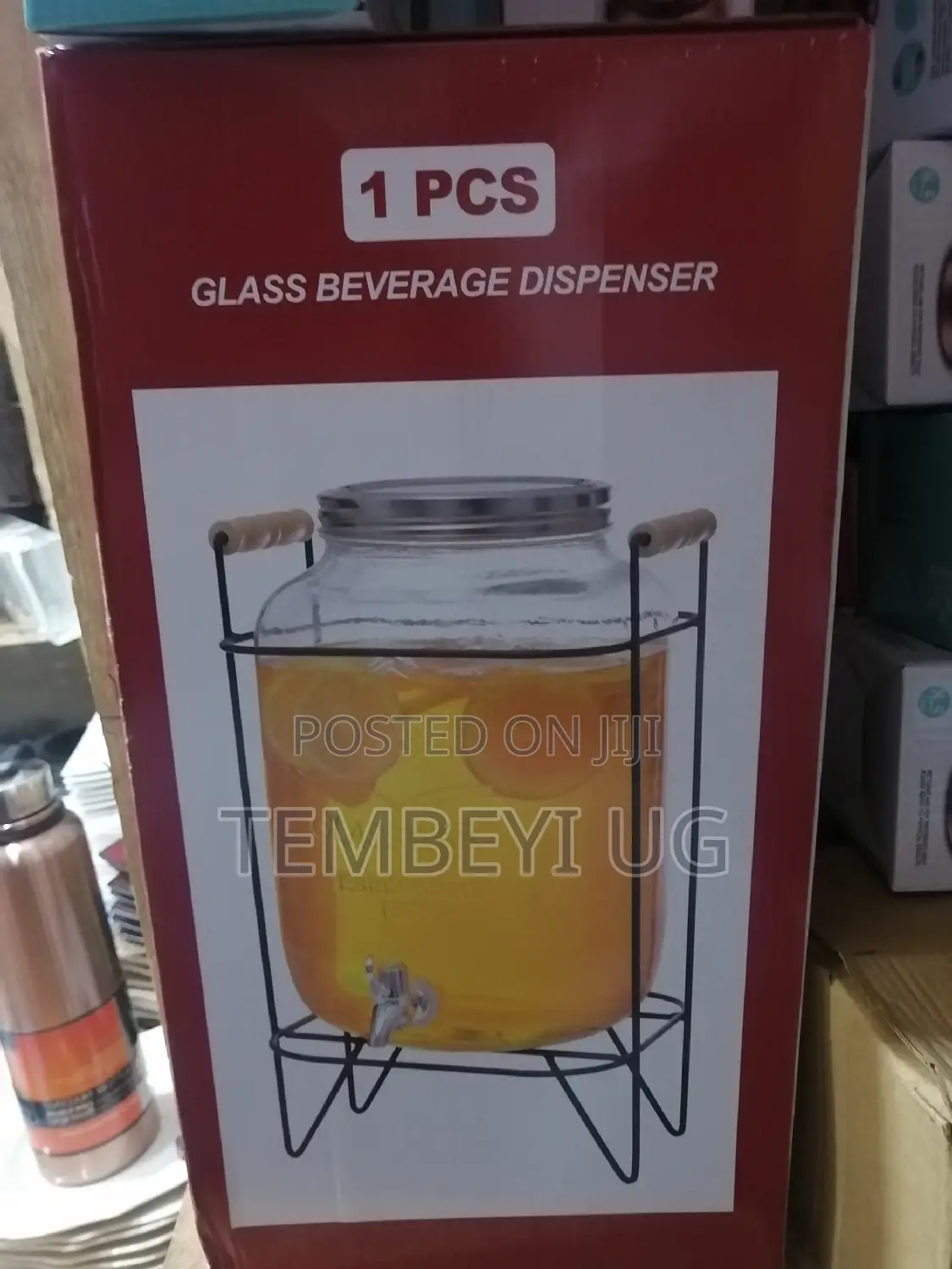 Glass Juice Dispenser 8L