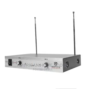 Rockville RWM1202VH UHF Dual Channel Wireless