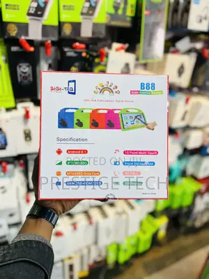 Bebe Tab B88 Kids Learning Tablet With Unbreakable Screen