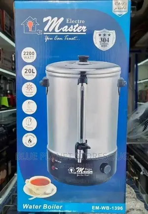 Electro Master 20L Electric Water Boiler || 2200w/Em-Wb-1396