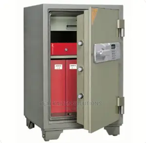Korea UNIVERSAL Digital LCD Fireproof Handle Safe Box 120kg