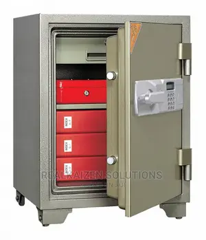 Korea UNIVERSAL Digital LCD Fireproof Handle Safe Box 120kg