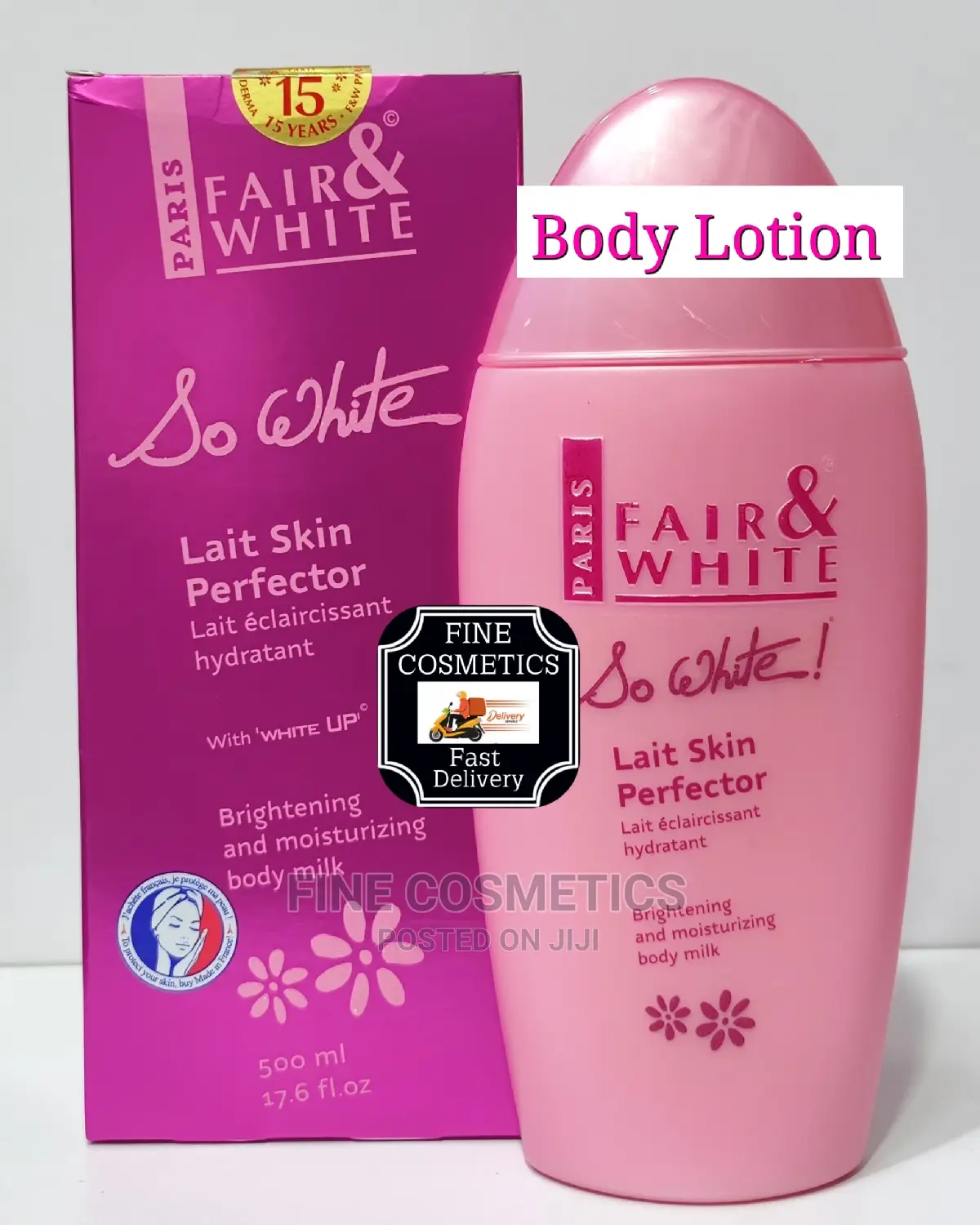 Fair and White So White Set of Lotion,Oil, Serum,Tube + Soap