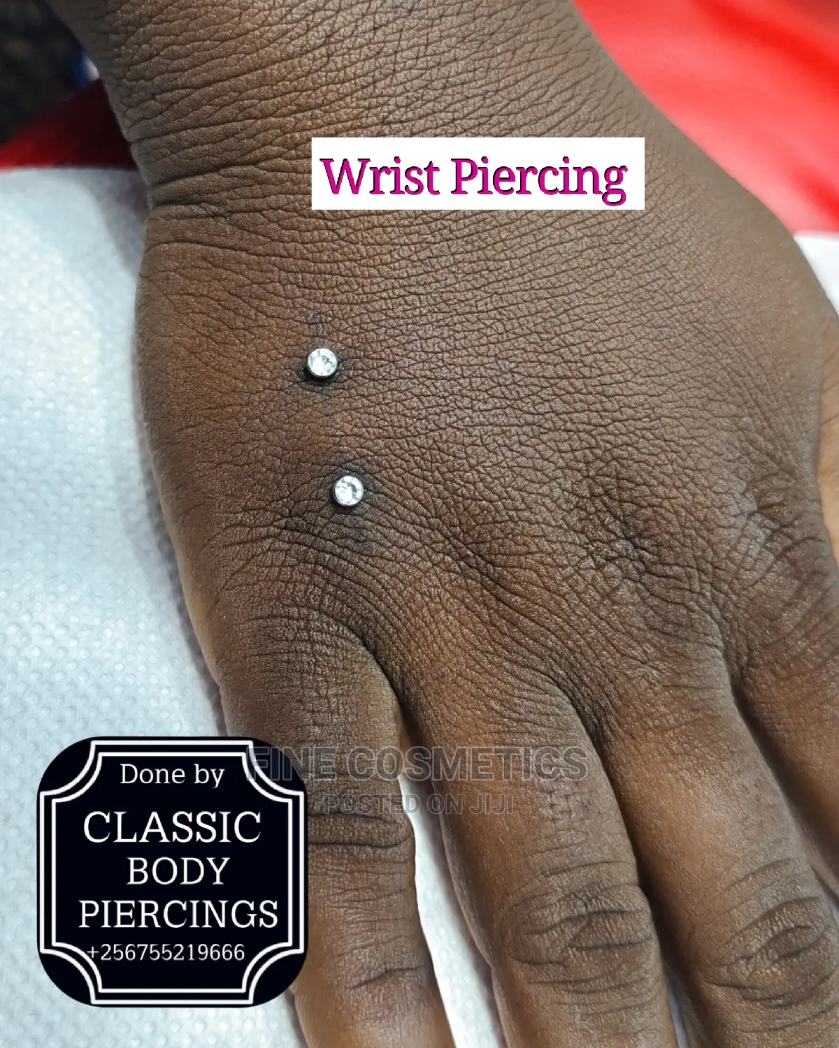 Wrist Piercing ,Hand Piercing, Finger Piercing Piercings Ug