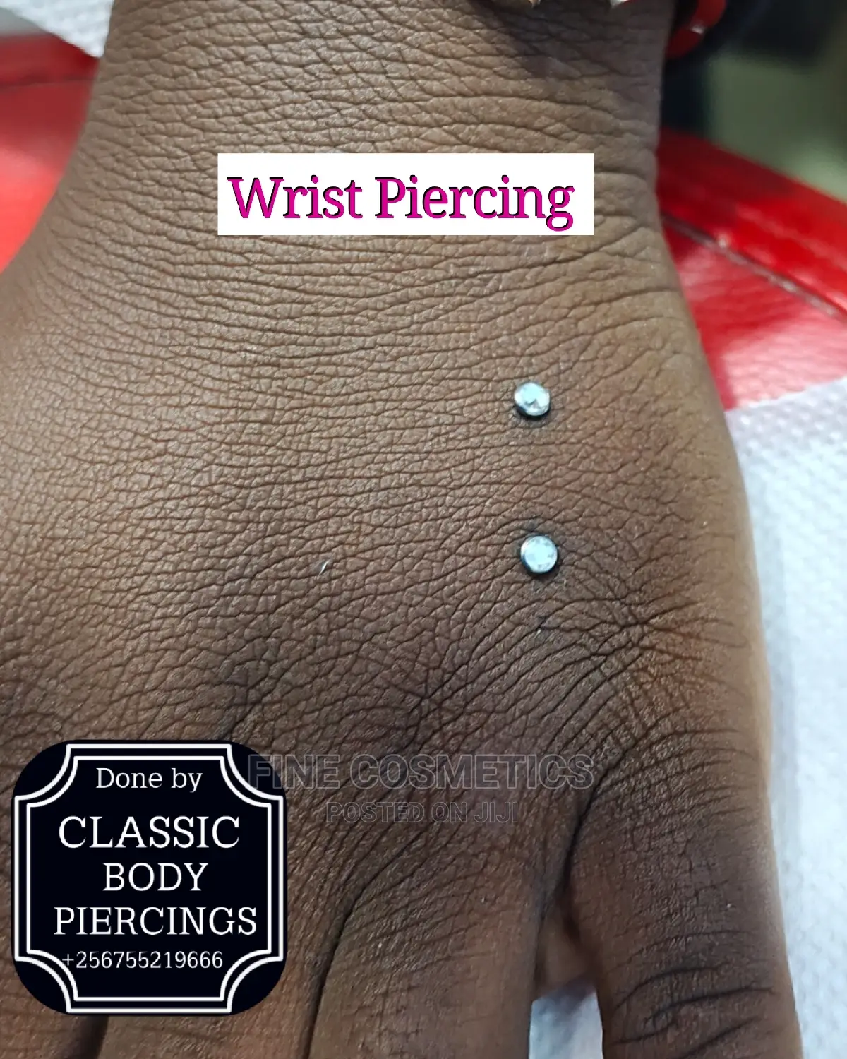 Wrist Piercing ,Hand Piercing, Finger Piercing Piercings Ug