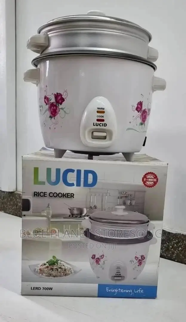 LUCID 1.8L Electric Rice Cooker With a Steamer || Lerd-700w