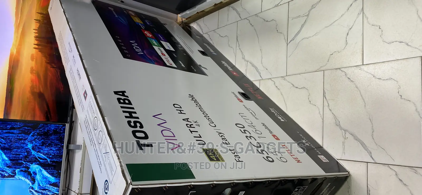 Toshiba 65inch Smart Uhd With 2years Warranty Silver Body