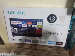 Skylight 43": Flameless Android Tv