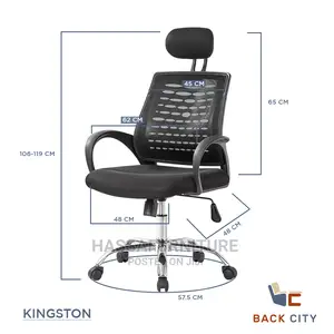 Mesh High Back Office Chair With Headrest