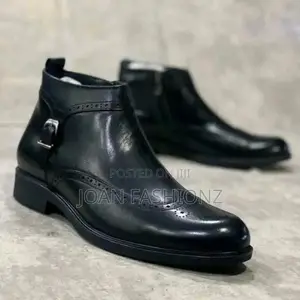 Men's Boots-Black