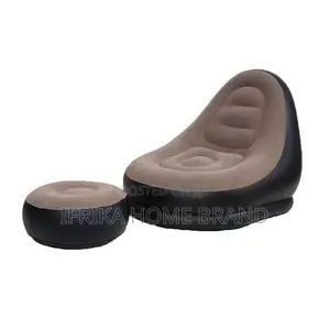 Air Sofa Inflatable Bean Bag With One Footstool