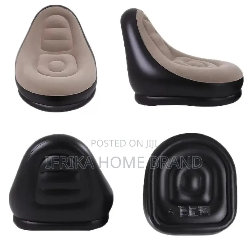 Air Sofa Inflatable Bean Bag With One Footstool