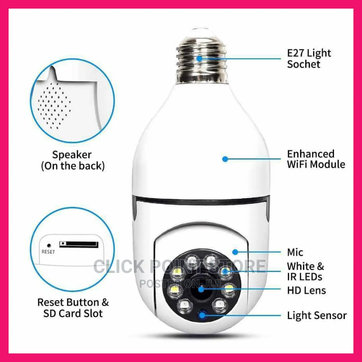 Motion Sensor Camera / Surveilance Camera / 360° Camera
