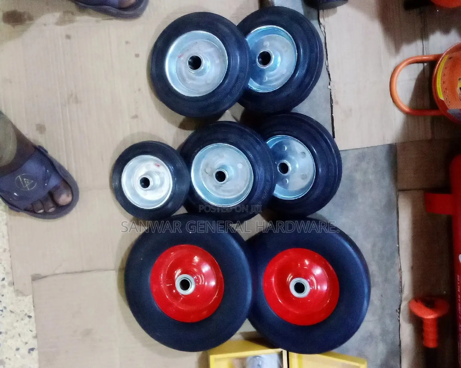 Castors,6",8",10"And Trolly Wheels