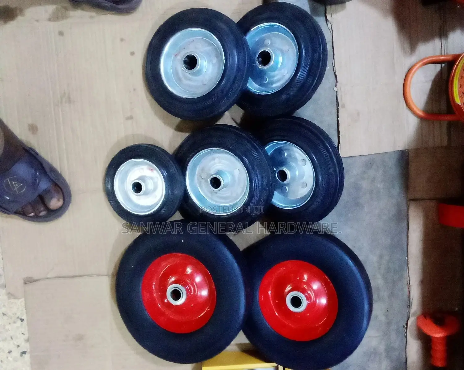 Castors,6",8",10"And Trolly Wheels