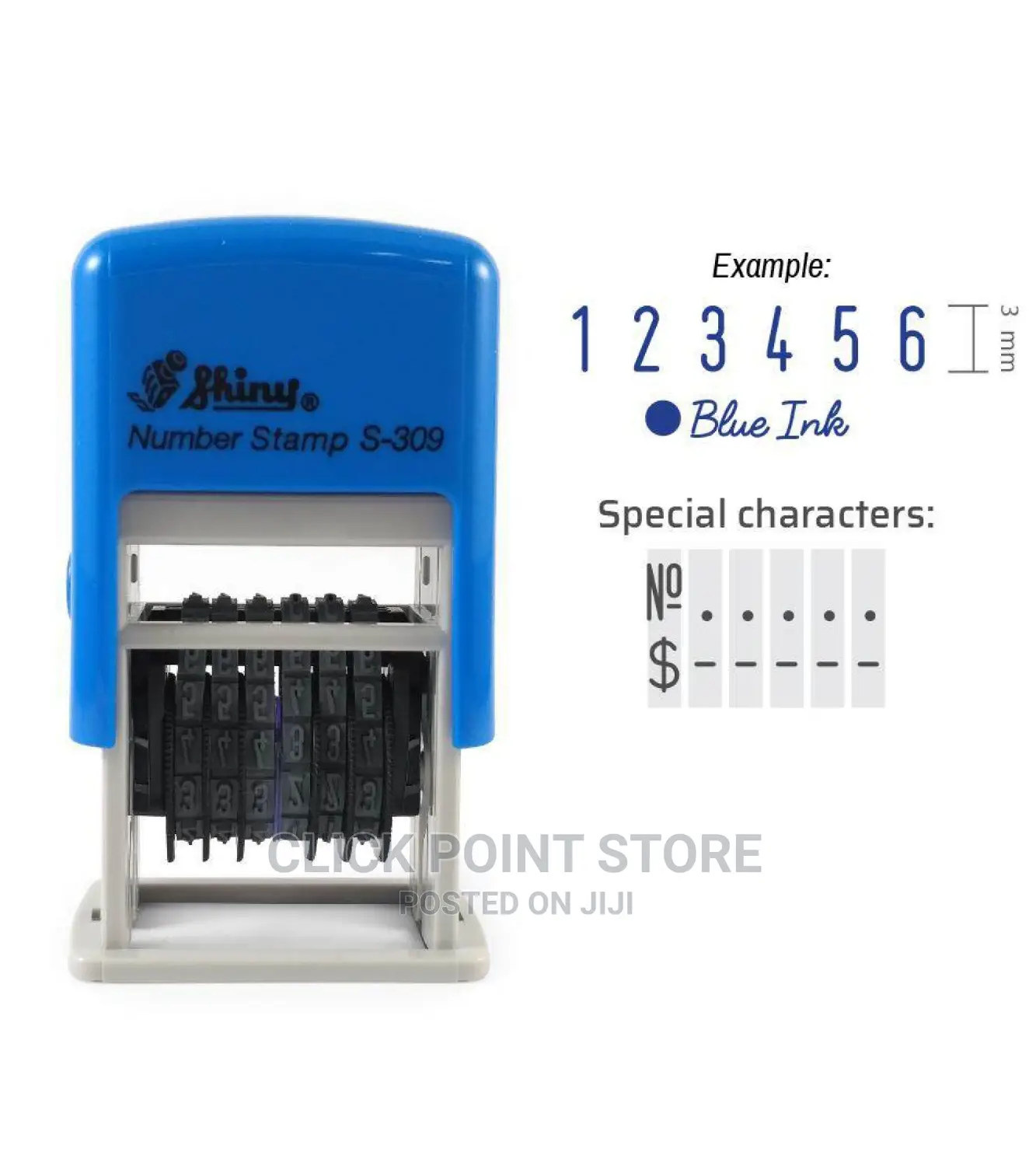Shiny S309 6 Digit Number Stamps / Stamp (Stamps)