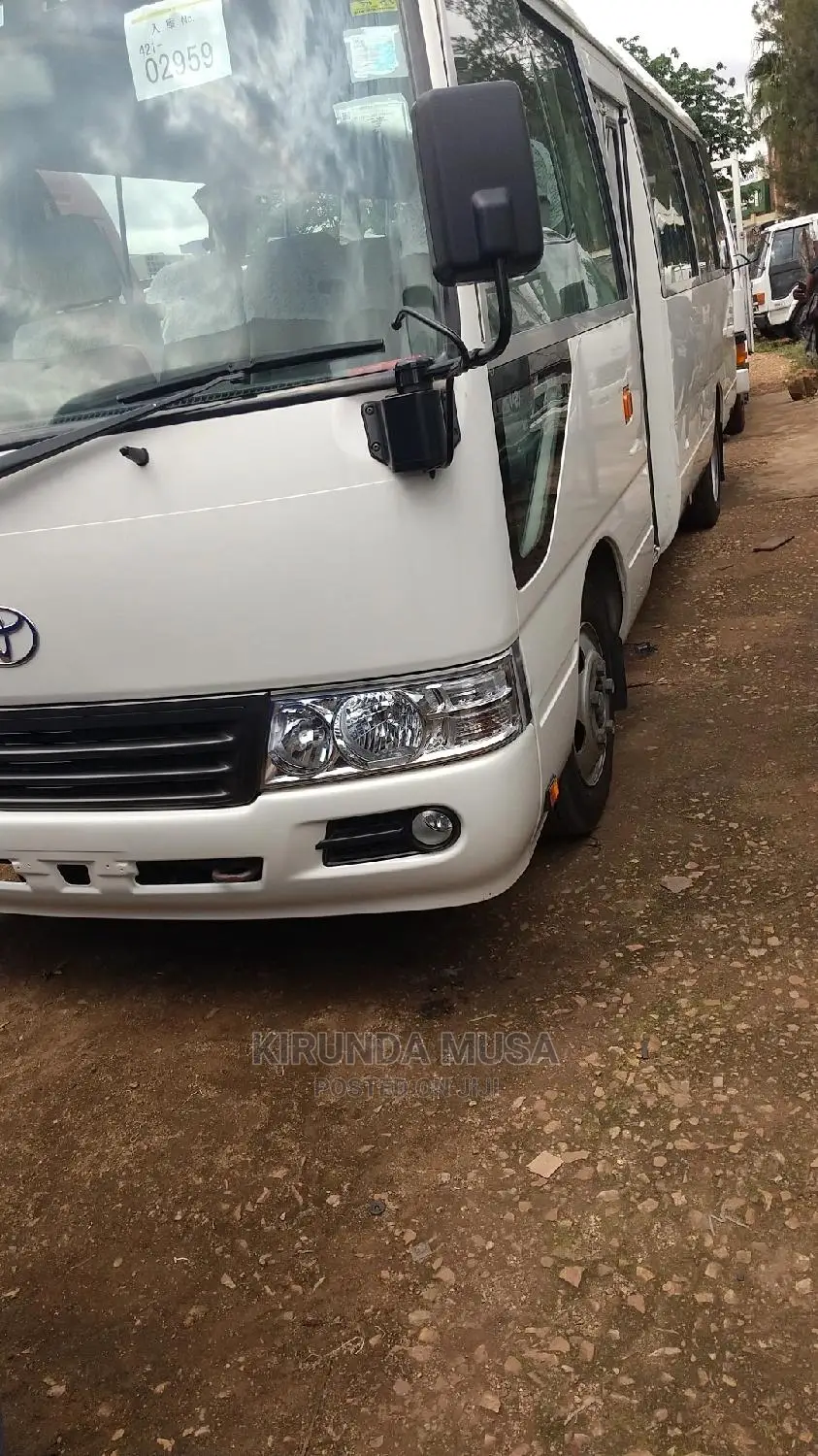 New Toyota Coaster 2018 White
