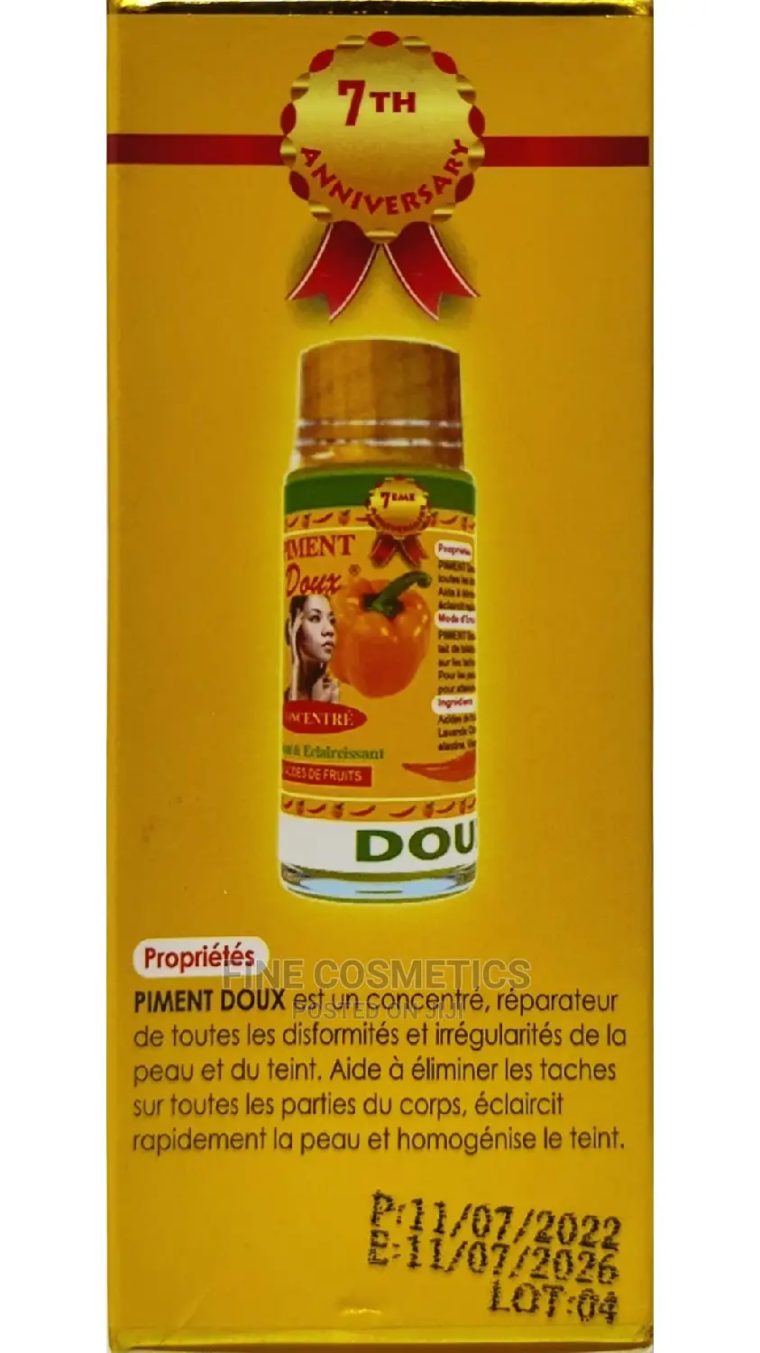 Original Piment Doux Lightening Serum for Dark Spots