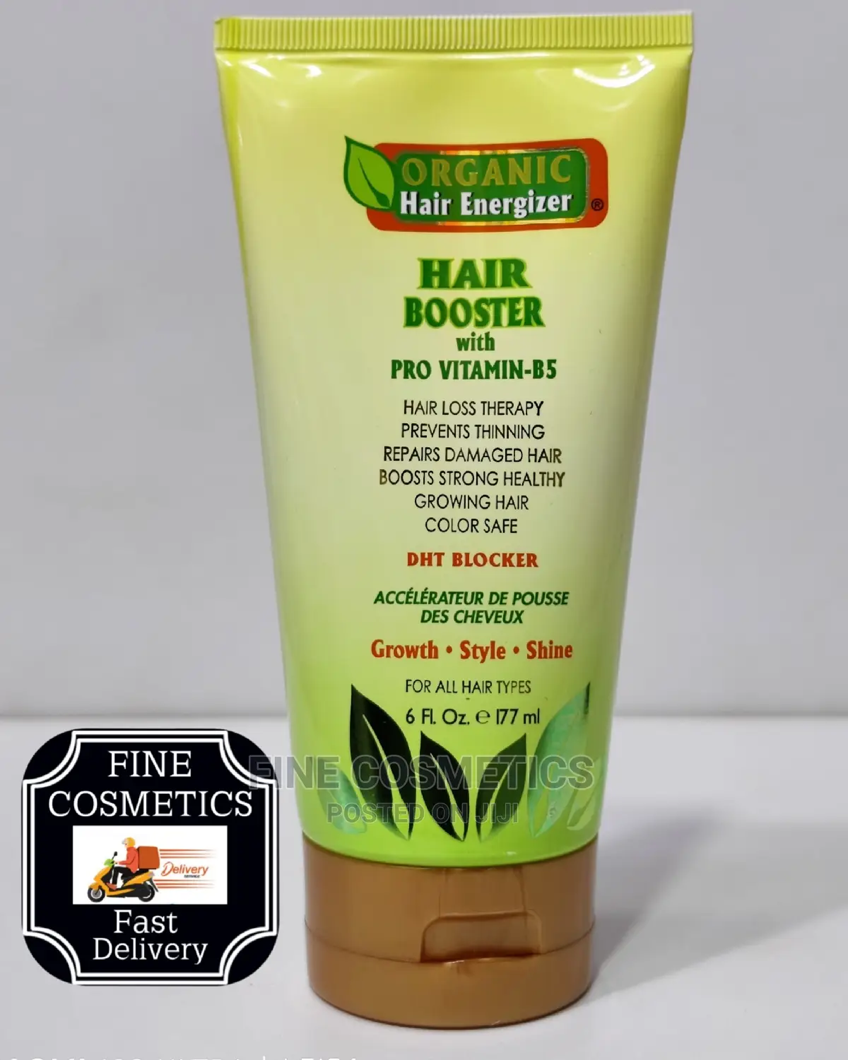Organic Hair Growth Booster Kit of Oil and Cream Made in USA