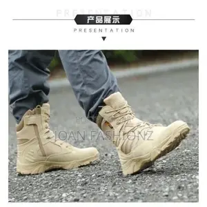Men's Desert Boots-khaki