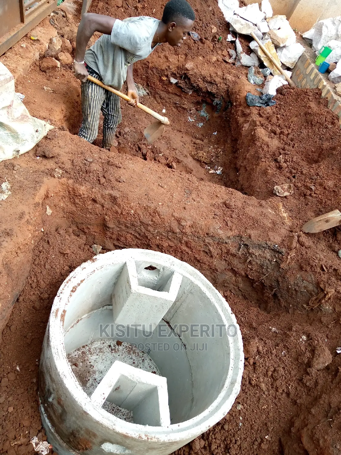 Kireka on Going Bio Digester Installation