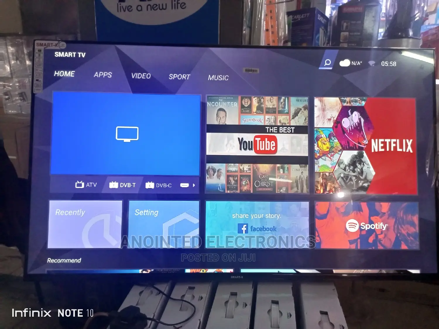 Smart X 55" Resolution Tv