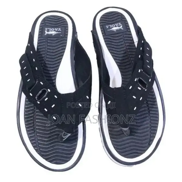 Men's Open Sandals-Black