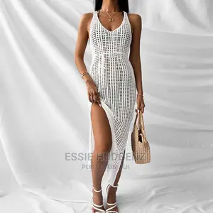 Womens Crotchet Dress/ Beach Dress