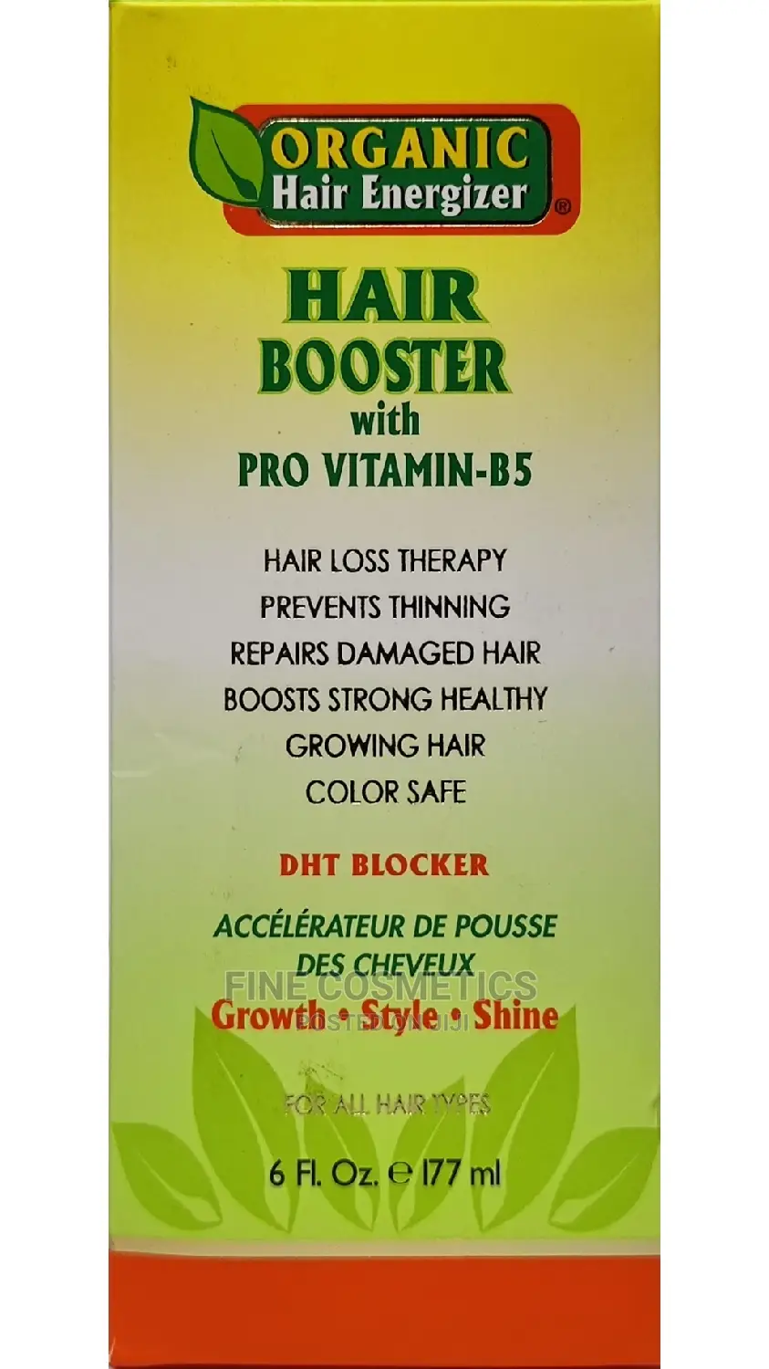 Organic Hair Growth Booster With Pro Vitamin-B5 Made in USA