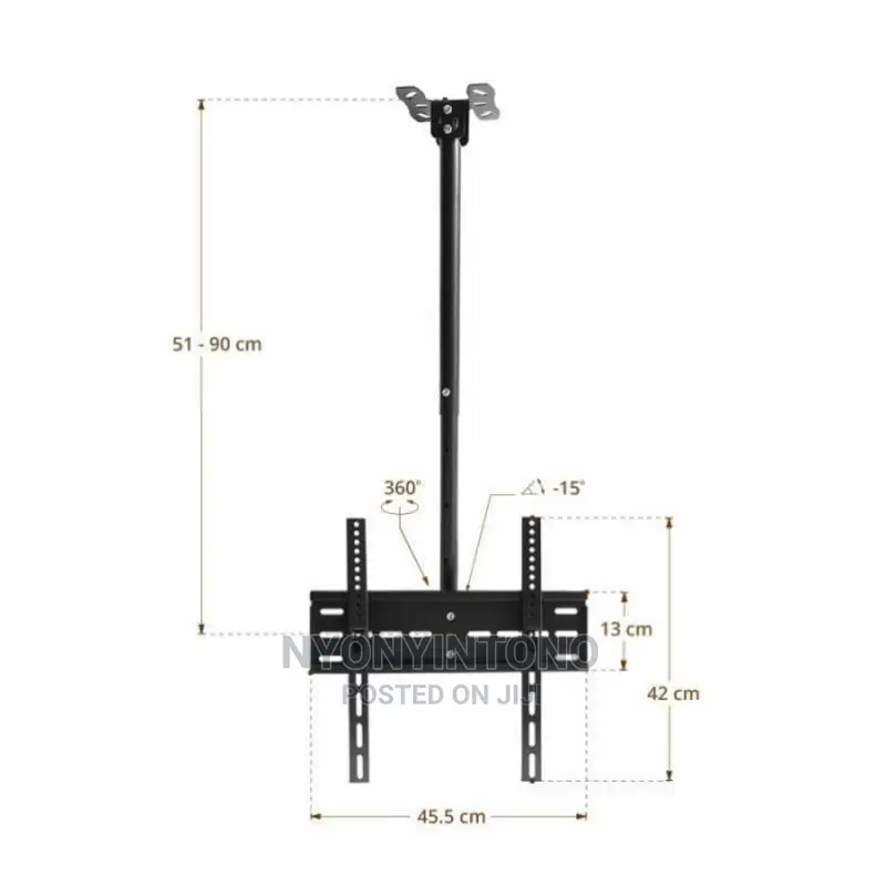 Ceiling Mount With Adjustable Height