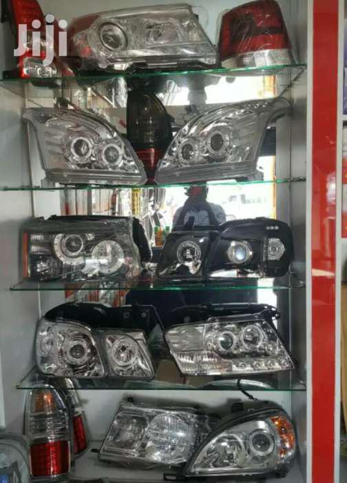 Original Landcruiser Fl120 /Ronaldo Depo Headlamps NB. None Fading