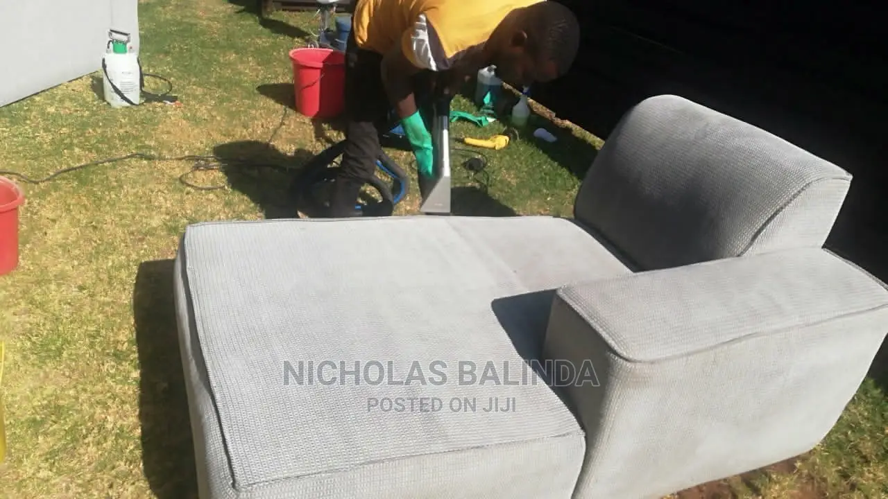 Sofa Cleaning Using Wet and Dry Vacuum Cleaner