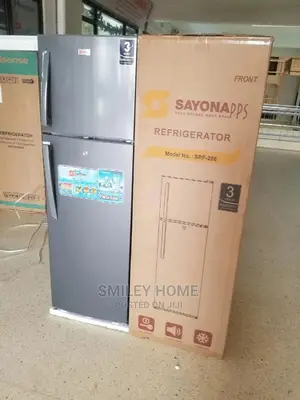 Sayona Refrigerator 286 Litres Double Door