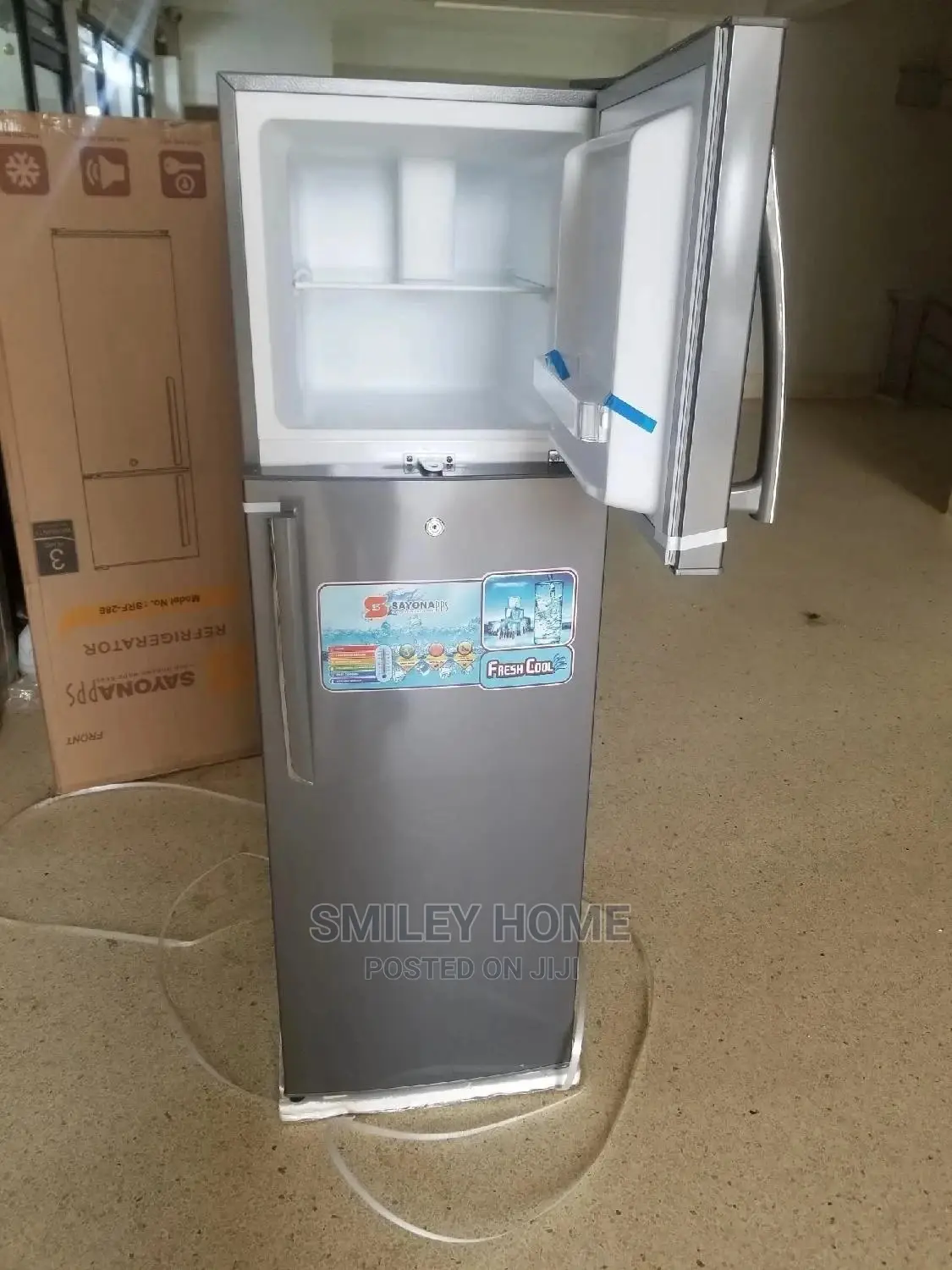 Sayona Refrigerator 286 Litres Double Door