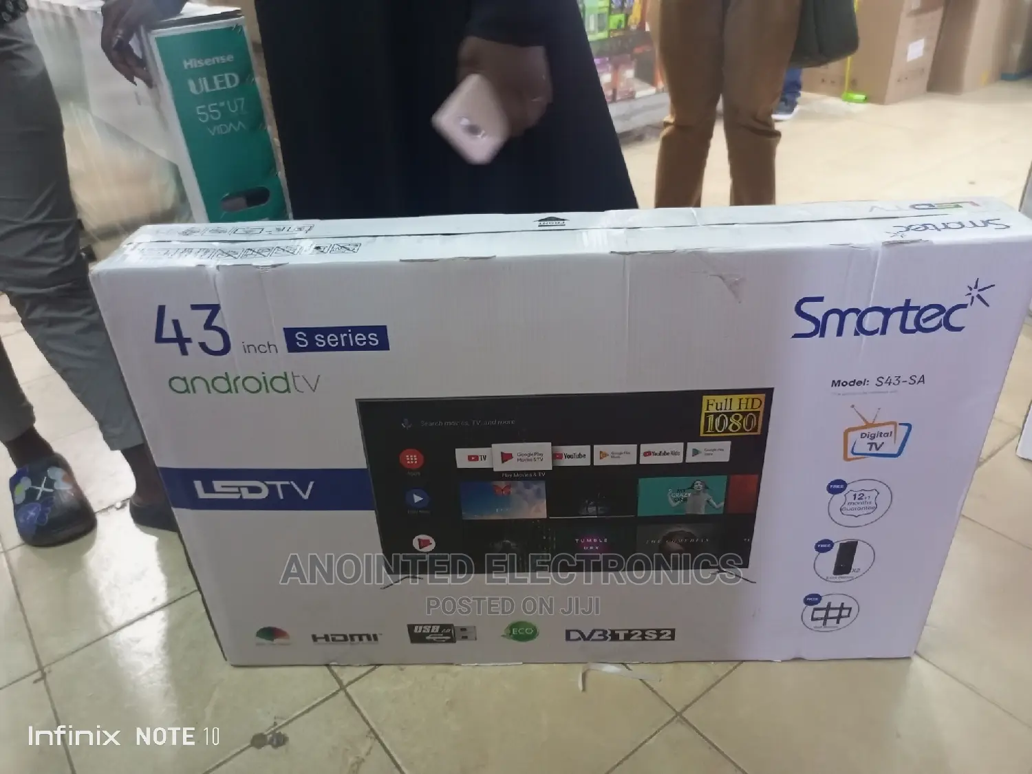 Smart X 43 Smart Android Tv