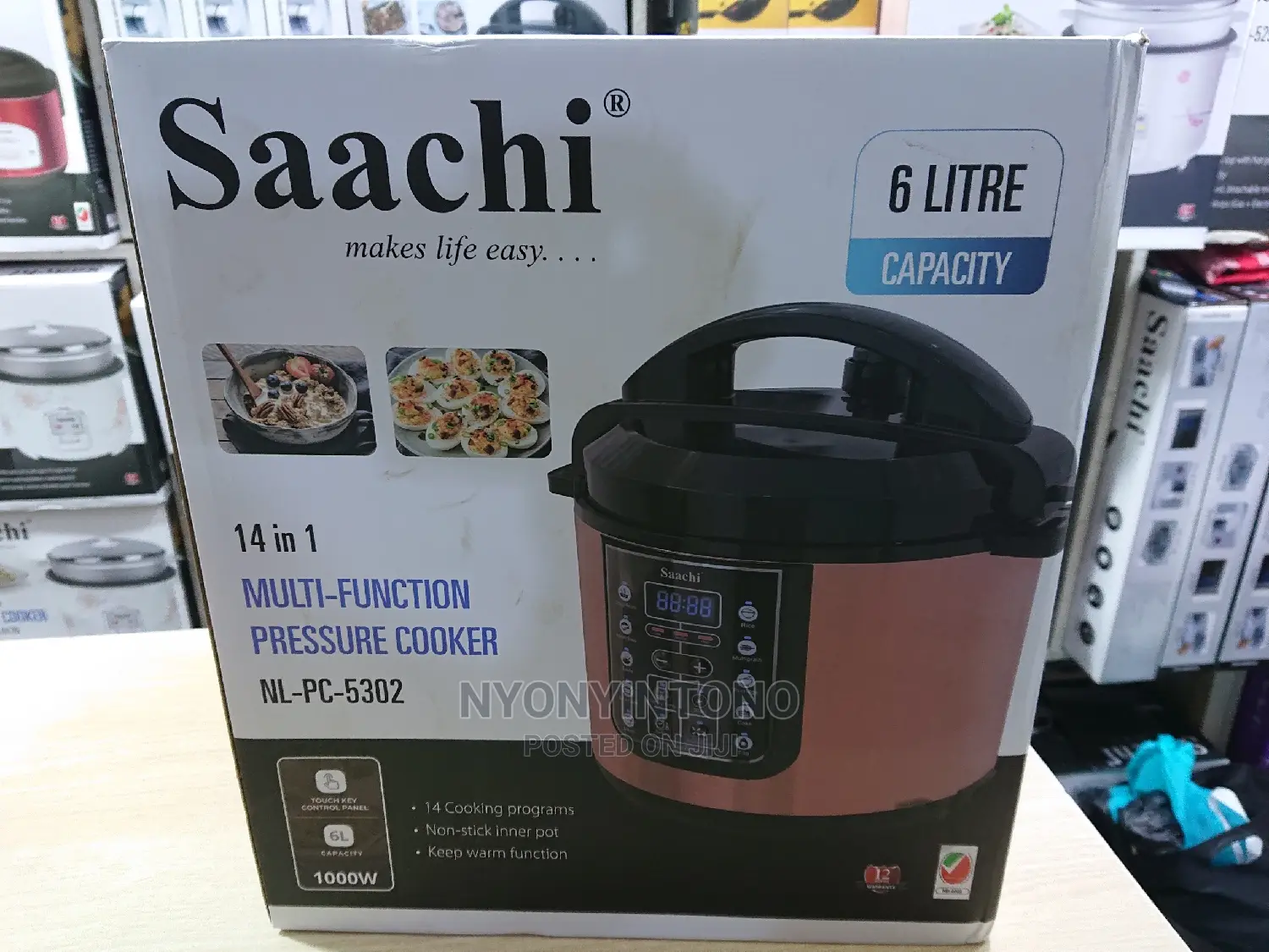 6liters 14 in 1 Saachi Electric Multi Cooker