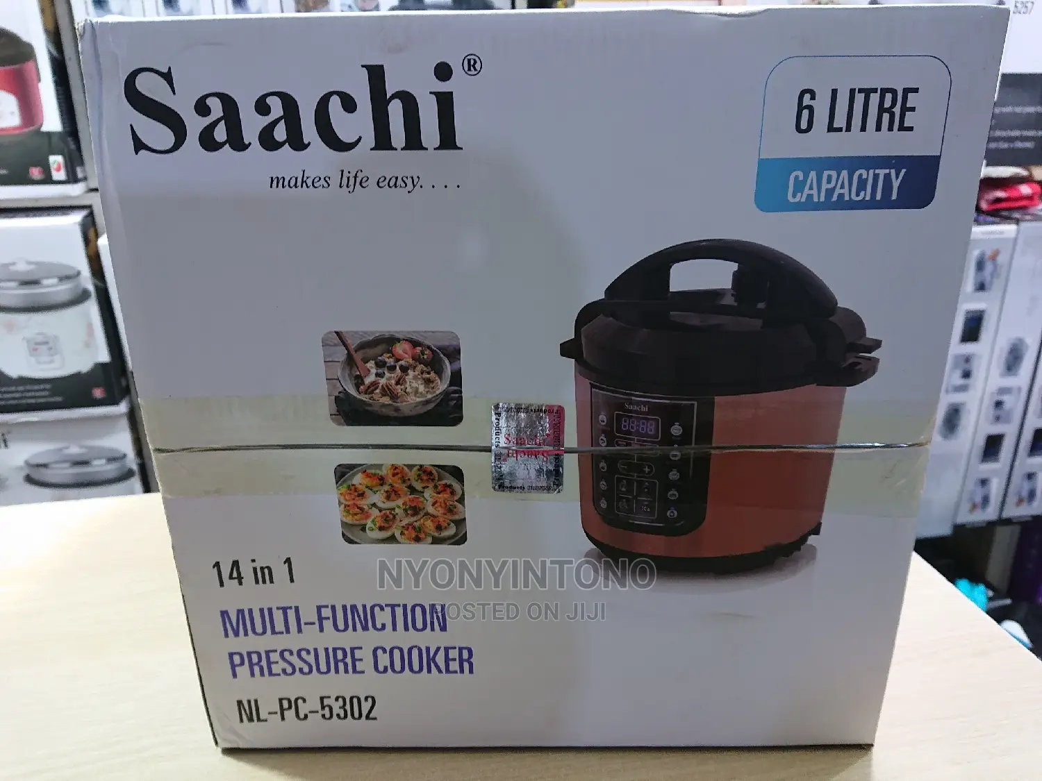Saachi Automatic 6liters 14 in 1 Multi Pressure Cooker